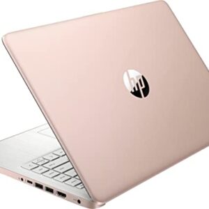 HP 14" Chromebook Laptop for Student and Business,HD Chromebook Laptop, Intel Celeron N4120, 16GB RAM, 192GB Storage (64GB eMMC+5ave 128GB Flash Memory), Wi-Fi, HDMI, Chrome Os, Rose Gold