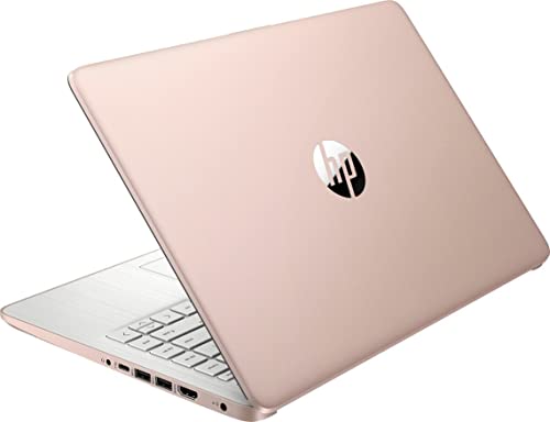 HP 14" Chromebook Laptop for Student and Business,HD Chromebook Laptop, Intel Celeron N4120, 16GB RAM, 192GB Storage (64GB eMMC+5ave 128GB Flash Memory), Wi-Fi, HDMI, Chrome Os, Rose Gold